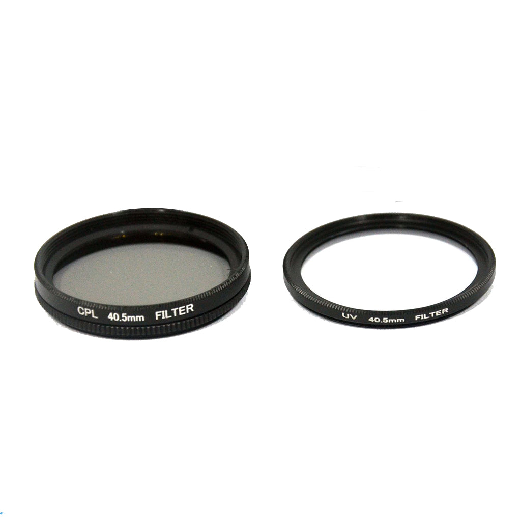 40.5mm UV/CPL Filter Lens Kit for SJCAM SJ8 Air / SJ8 Plus / SJ8 Pro Action Camera