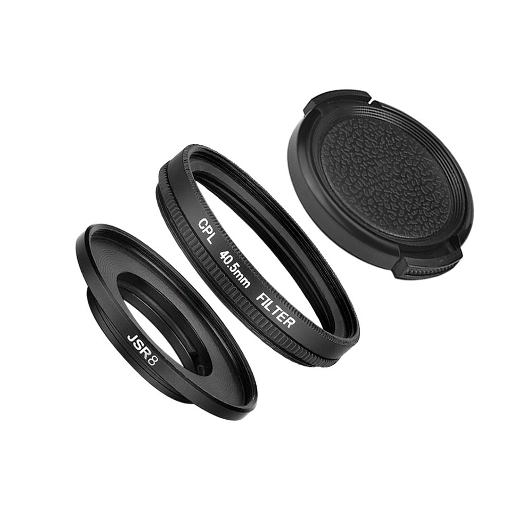 40.5mm UV/CPL Filter Lens Kit for SJCAM SJ8 Air / SJ8 Plus / SJ8 Pro Action Camera