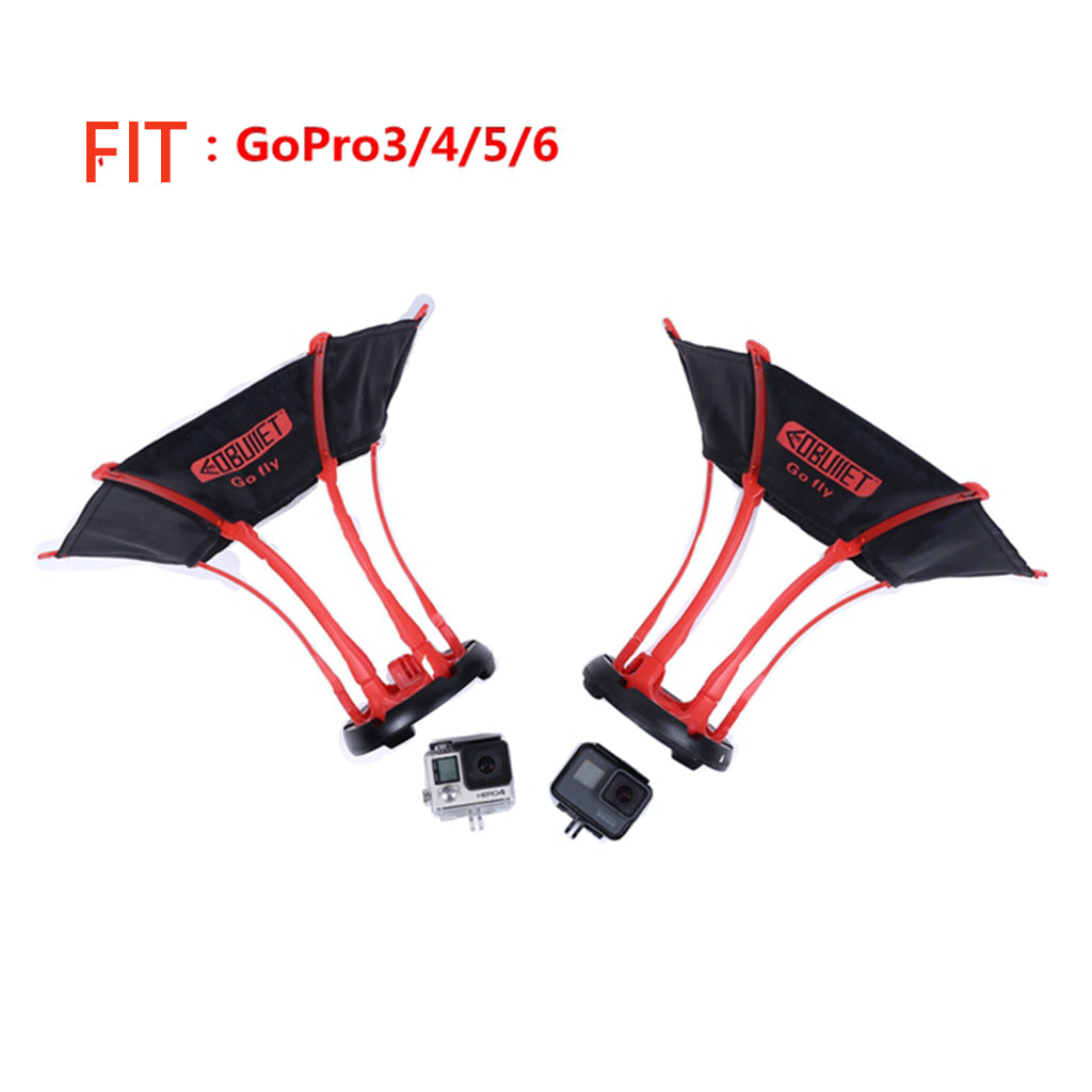Aerial Bird Photography Fly Selfie Stick Parachute for GoPro 3/3+/4/5/6