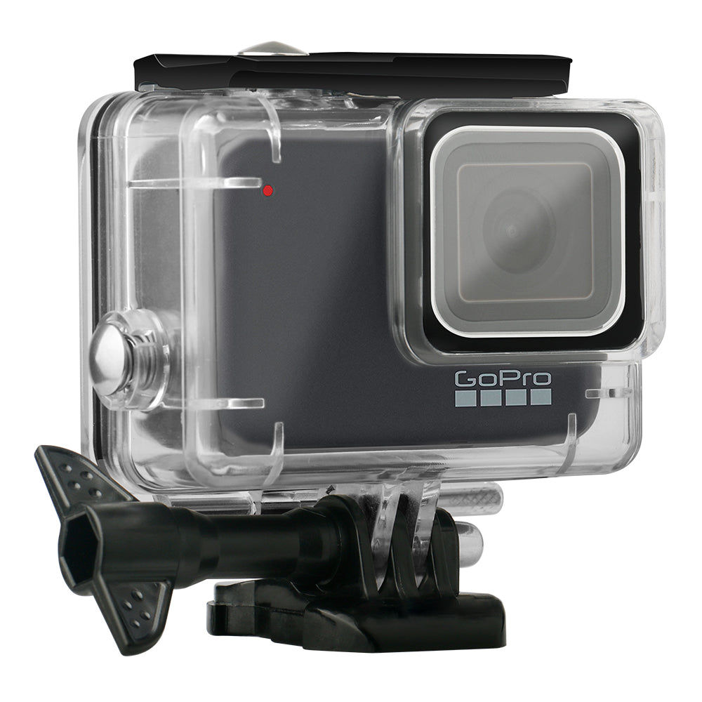 Waterproof Housing Case + Anti Fog Inserts for GoPro Hero7 Silver / White
