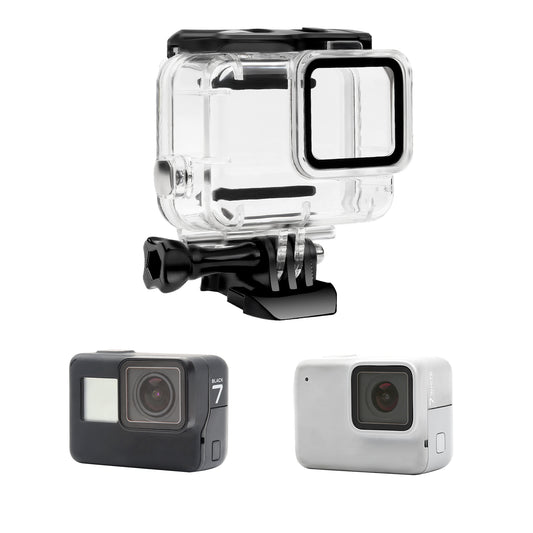 30m Waterproof Housing Case for GoPro Hero7 Silver / White