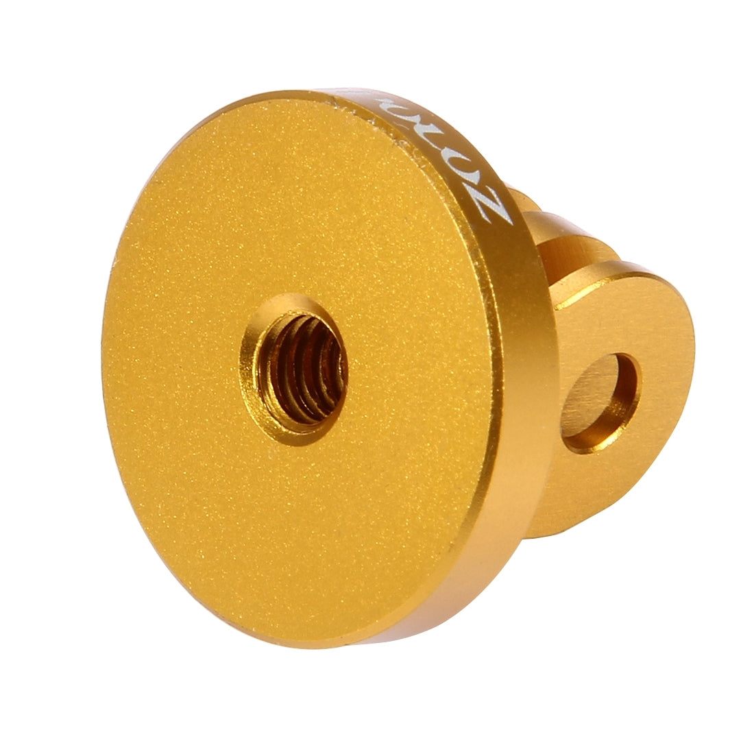 Puluz PU145 CNC Aluminum Alloy Tripod Mount Adapter for GoPro - Gold