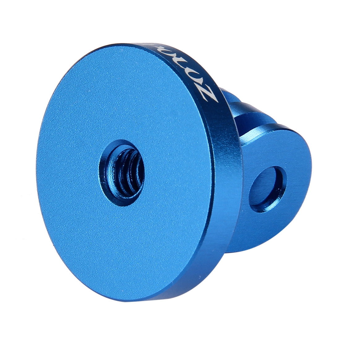 Puluz PU145 CNC Aluminum Alloy Tripod Mount Adapter for GoPro - Blue