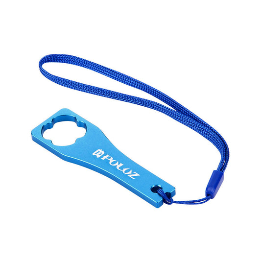 Puluz PU123 Tighten Screw Cap Wrench Tool for Metal Plastic Screw Tool for GoPro HERO4 Session 4/3+/3/2/1 - Blue
