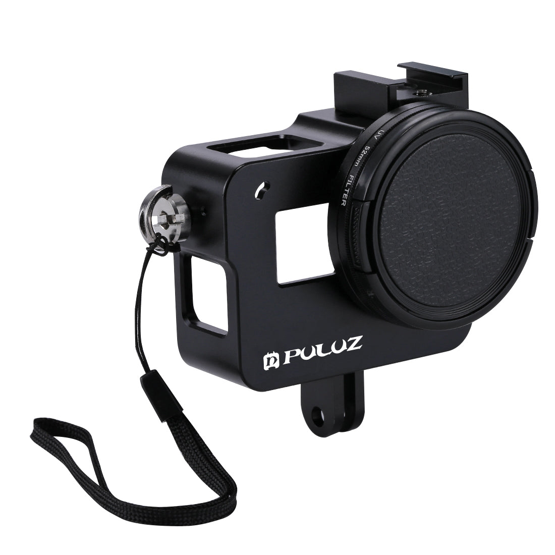 PULUZ PU183 Aluminium Alloy Protective Frame Housing Case for GoPro Hero5 - Black