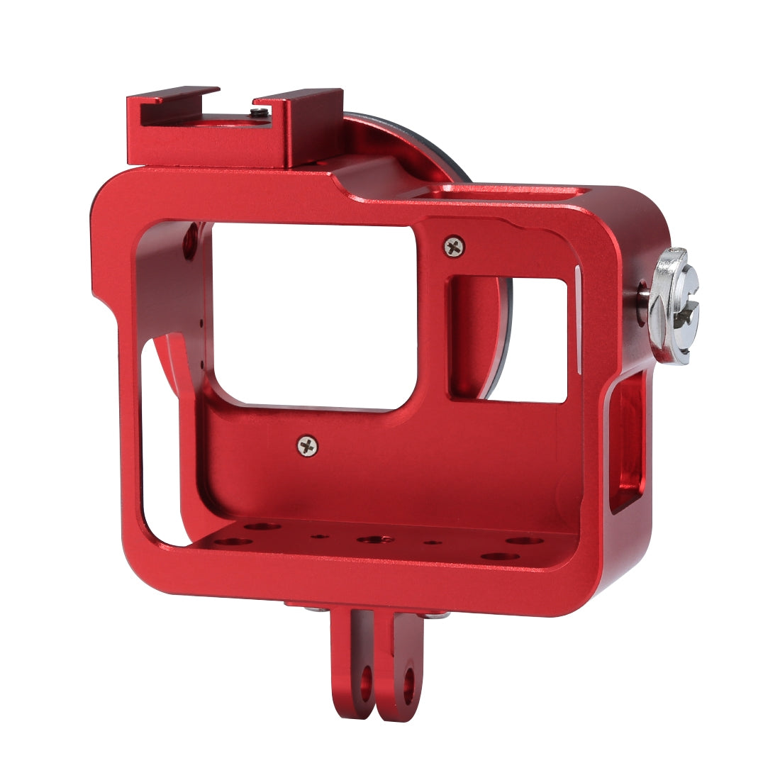 PULUZ PU183 Aluminium Alloy Protective Frame Housing Case for GoPro Hero5 - Red