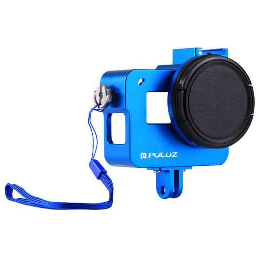 PULUZ PU183 Aluminium Alloy Protective Frame Housing Case for GoPro Hero5 - Blue