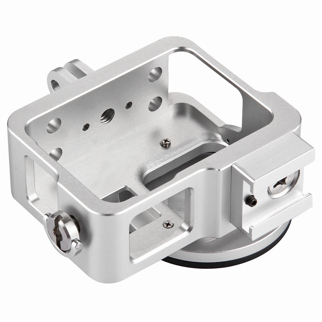 PULUZ PU183 Aluminium Alloy Protective Frame Housing Case for GoPro Hero5 - Silver