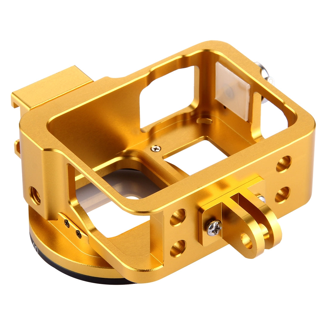 PULUZ PU183 Aluminium Alloy Protective Frame Housing Case for GoPro Hero5 - Yellow