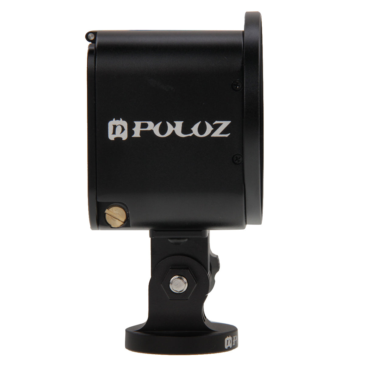 Puluz PU160 Housing Shell Aluminum Alloy Protective Cage Wrench Lens Cap Screw Tripod Adapter for GoPro HERO 4/5 Session 5S 4S - Black