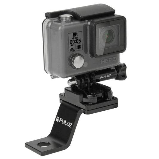 Puluz PU171 Aluminum Alloy Bicycle Bike Handlebar Bracket Mount for GoPro Hero5 /4 /3+ /3 /2 /1 - Black