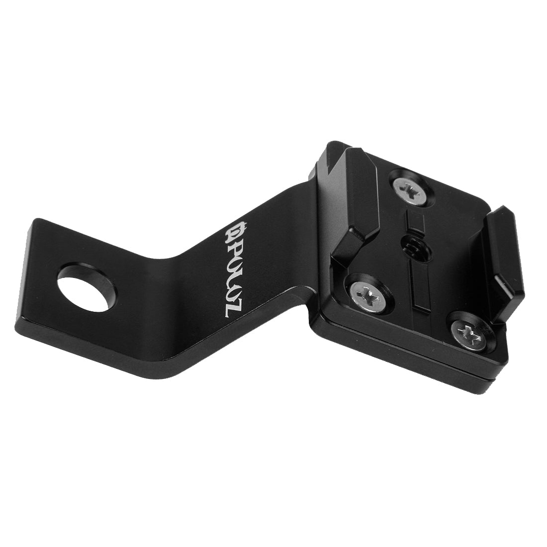 Puluz PU171 Aluminum Alloy Bicycle Bike Handlebar Bracket Mount for GoPro Hero5 /4 /3+ /3 /2 /1 - Black