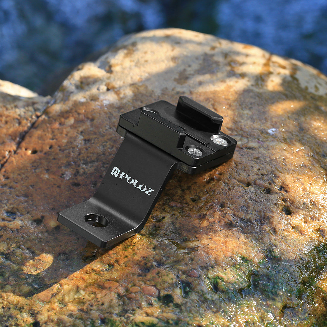 Puluz PU171 Aluminum Alloy Bicycle Bike Handlebar Bracket Mount for GoPro Hero5 /4 /3+ /3 /2 /1 - Black