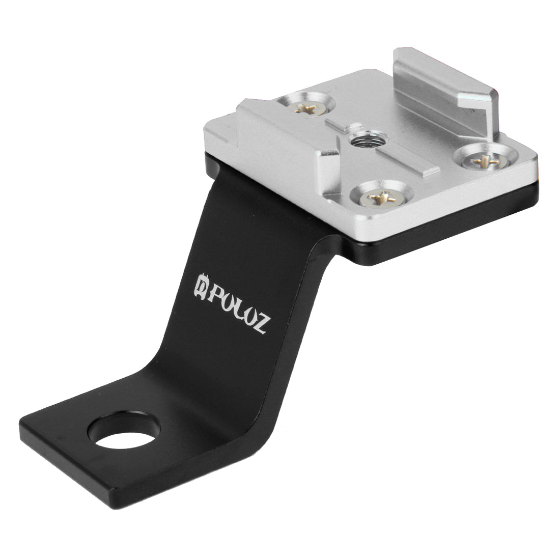 Puluz PU171 Aluminum Alloy Bicycle Bike Handlebar Bracket Mount for GoPro Hero5 /4 /3+ /3 /2 /1 - Silver