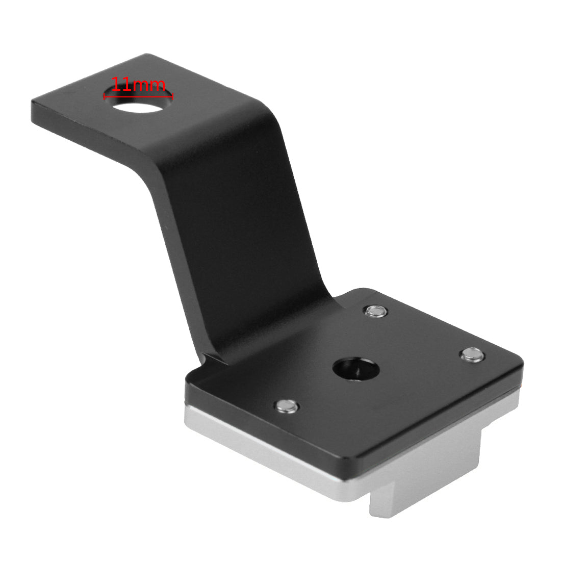 Puluz PU171 Aluminum Alloy Bicycle Bike Handlebar Bracket Mount for GoPro Hero5 /4 /3+ /3 /2 /1 - Silver