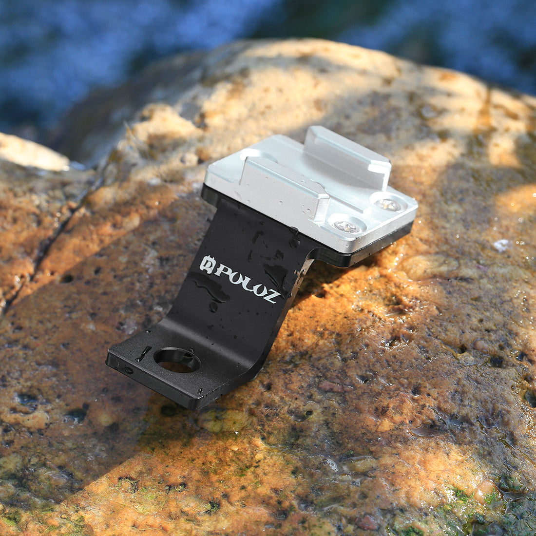Puluz PU171 Aluminum Alloy Bicycle Bike Handlebar Bracket Mount for GoPro Hero5 /4 /3+ /3 /2 /1 - Silver