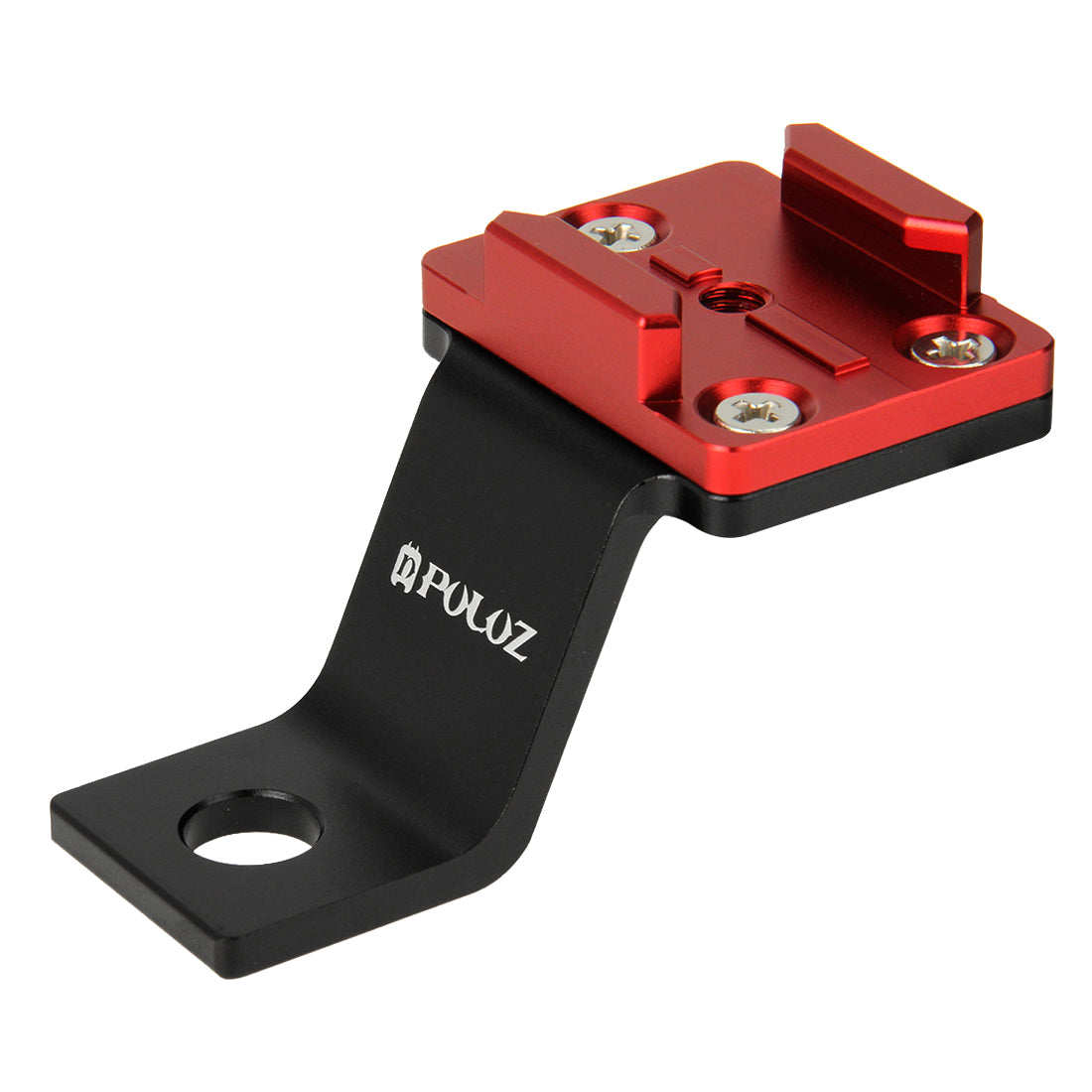 Puluz PU171 Aluminum Alloy Bicycle Bike Handlebar Bracket Mount for GoPro Hero5 /4 /3+ /3 /2 /1 - Red