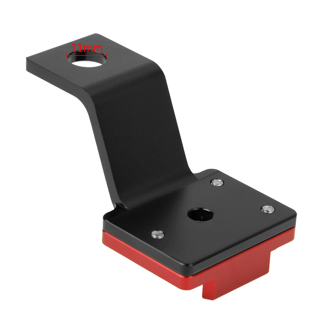 Puluz PU171 Aluminum Alloy Bicycle Bike Handlebar Bracket Mount for GoPro Hero5 /4 /3+ /3 /2 /1 - Red