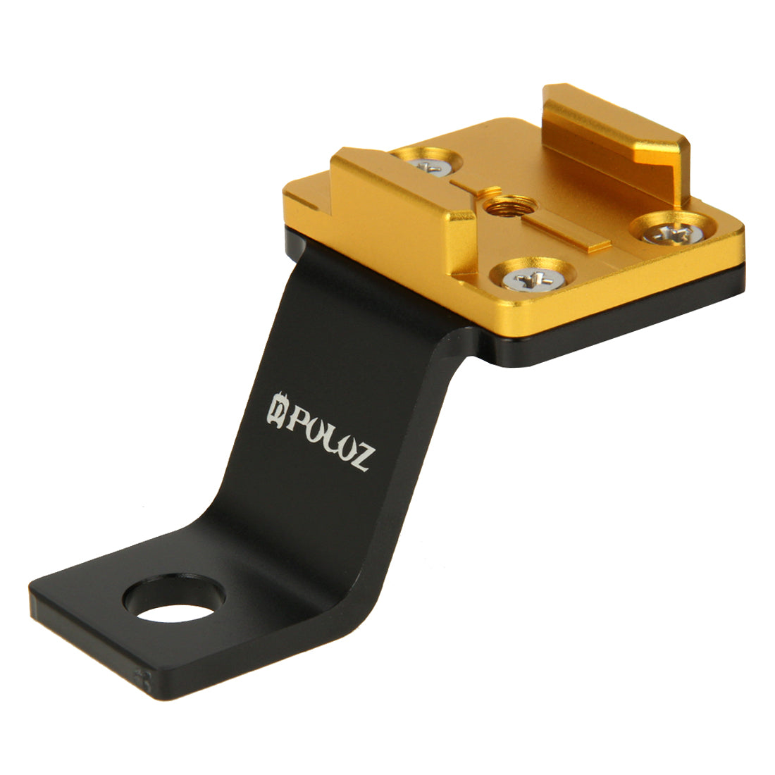 Puluz PU171 Aluminum Alloy Bicycle Bike Handlebar Bracket Mount for GoPro Hero5 /4 /3+ /3 /2 /1 - Yellow