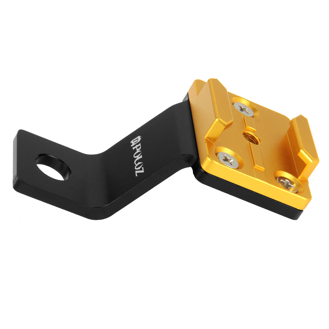 Puluz PU171 Aluminum Alloy Bicycle Bike Handlebar Bracket Mount for GoPro Hero5 /4 /3+ /3 /2 /1 - Yellow
