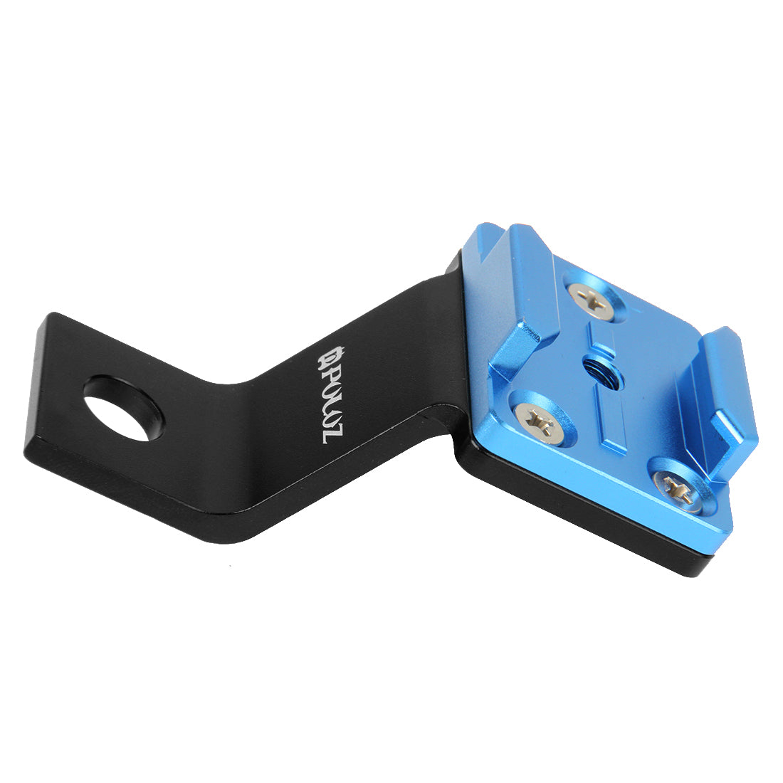 Puluz PU171 Aluminum Alloy Bicycle Bike Handlebar Bracket Mount for GoPro Hero5 /4 /3+ /3 /2 /1 - Blue
