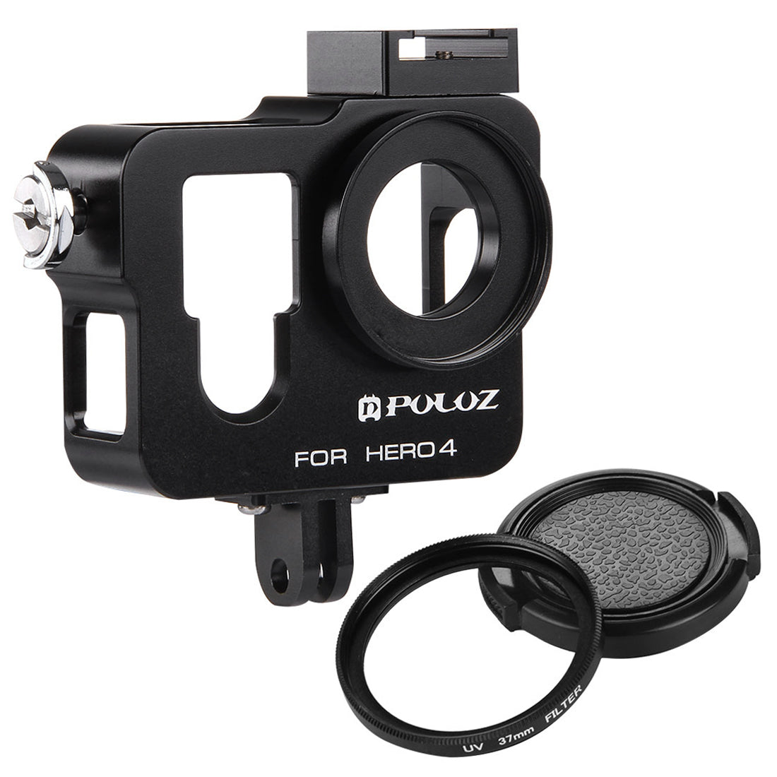 Puluz PU153 Aluminium Alloy Protective Frame Housing Case [Second Version] for GoPro Hero4 - Black