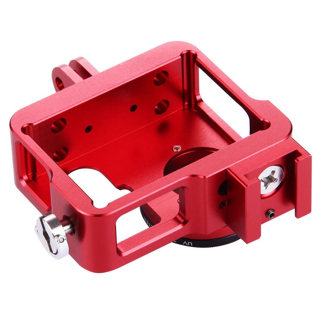 Puluz PU153 Aluminium Alloy Protective Frame Housing Case [Second Version] for GoPro Hero4 - Red