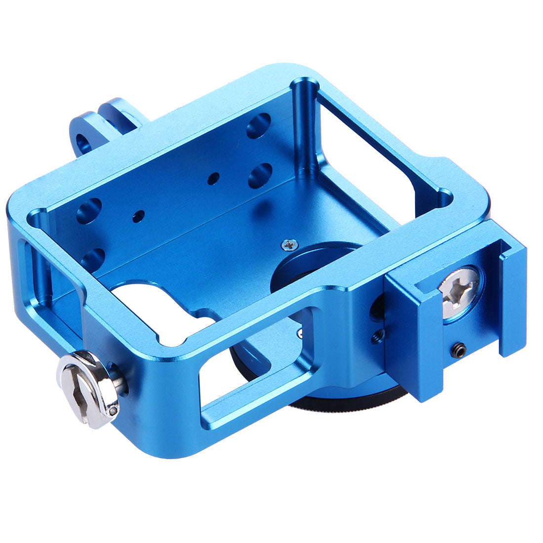 Puluz PU153 Aluminium Alloy Protective Frame Housing Case [Second Version] for GoPro Hero4 - Blue
