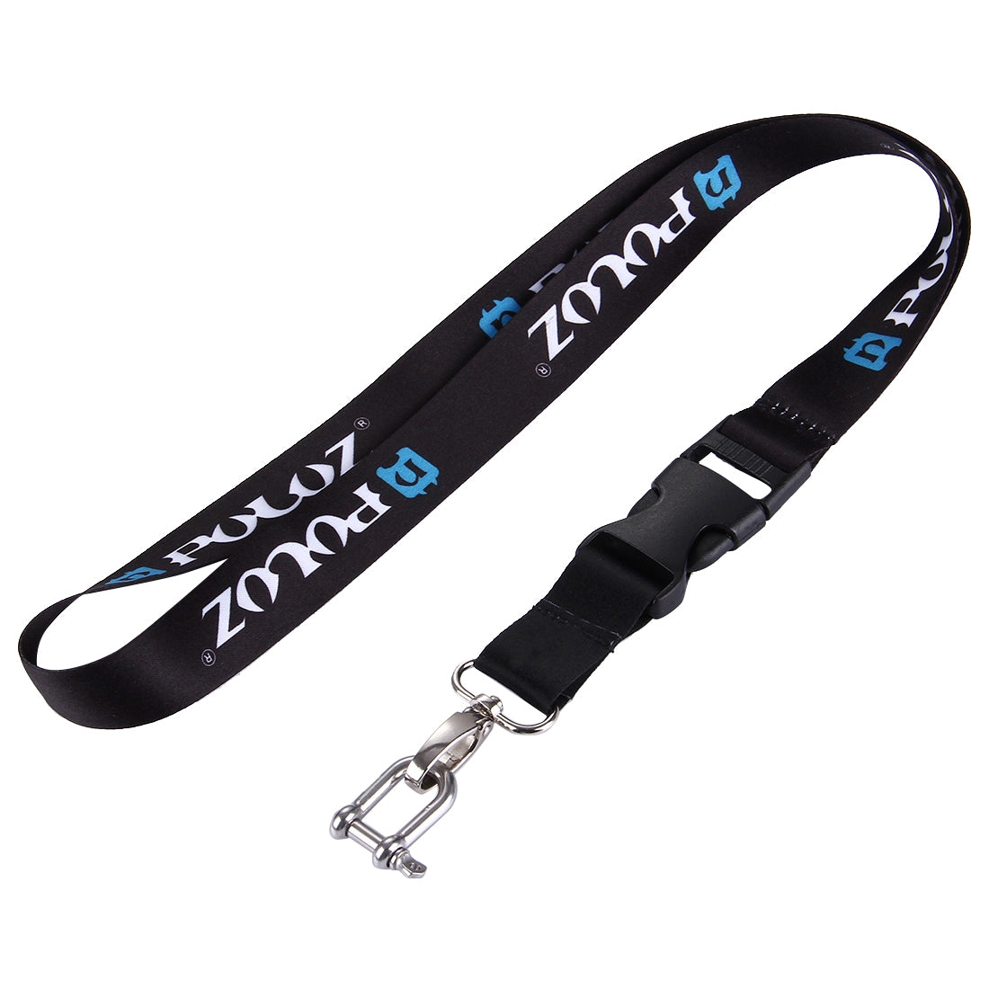 Puluz PU184 Cameras Shoulder Detachable Long Neck Strap Lanyard Sling for GoPro HERO5/4 Session/4/3+/3/2/1 - Black
