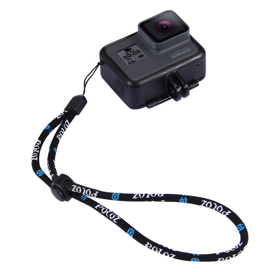 Puluz PU151 Nylon Adjustable Wrist Strap String Hand Lanyard Rope Cord for GoPro HERO 4/3+/3/2/1 Camera - Black