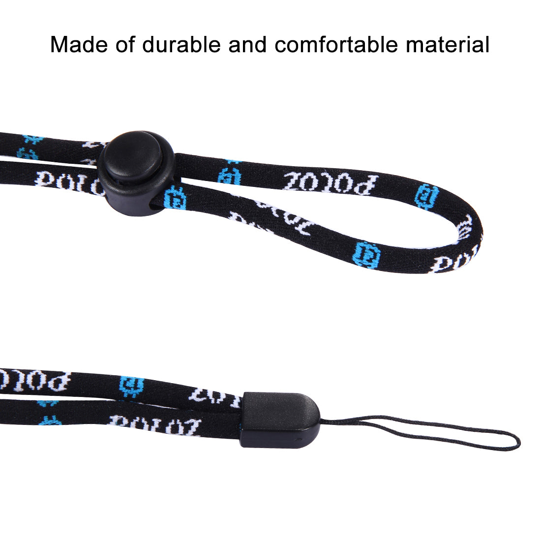 Puluz PU151 Nylon Adjustable Wrist Strap String Hand Lanyard Rope Cord for GoPro HERO 4/3+/3/2/1 Camera - Black