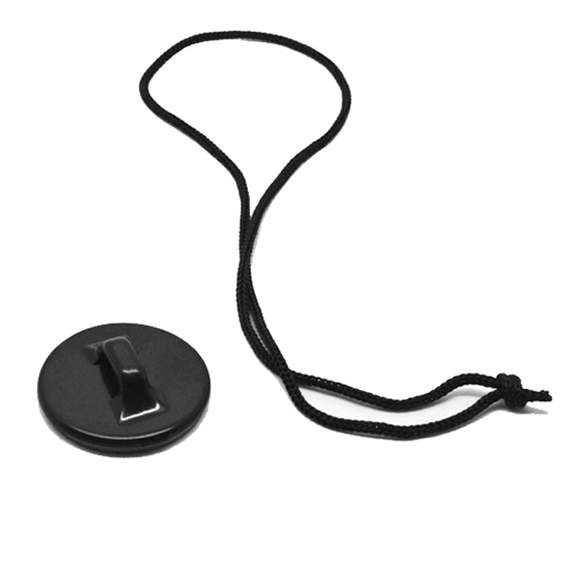 Puluz PU21 Surf Snowboard Buckle Safety Tethers Strap with Sticker VHB Mount Pad for GoPro HERO4/3+/3/2/1 - Black