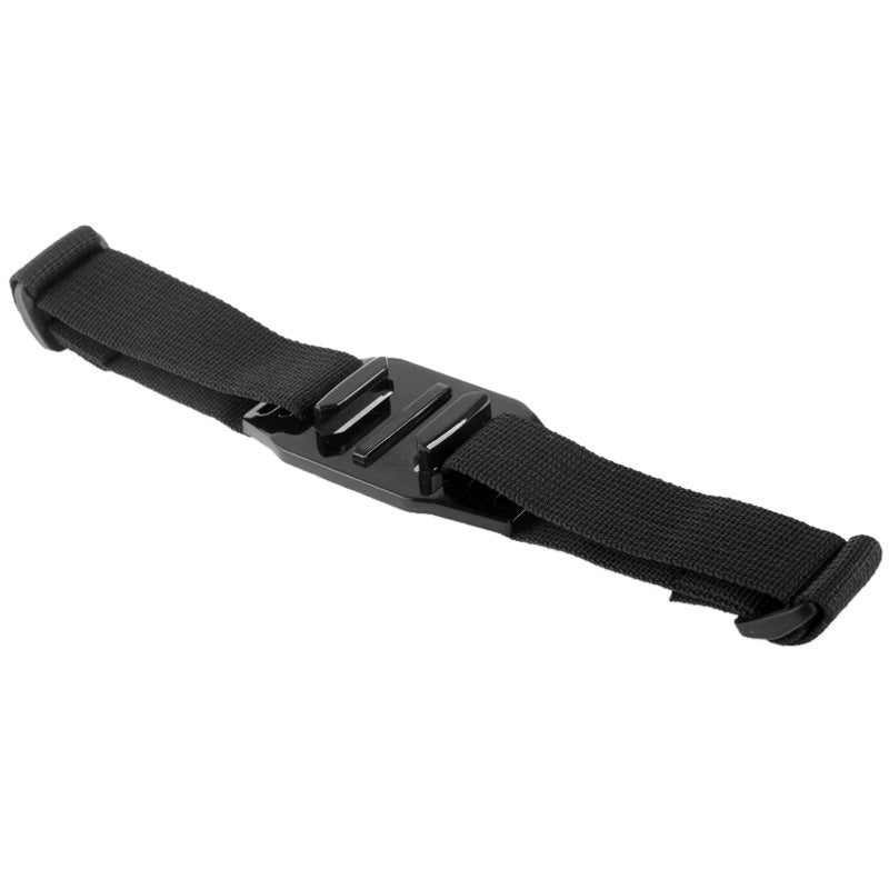 Puluz PU04 Adjustable Helmet Strap Head Belt Mount Mount Holder Adapter for GoPro HERO 3+/3/2 - Black
