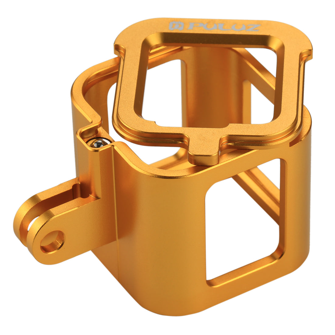 Aluminum Alloy Housing Frame Case for GoPro Hero 4 Session - Gold