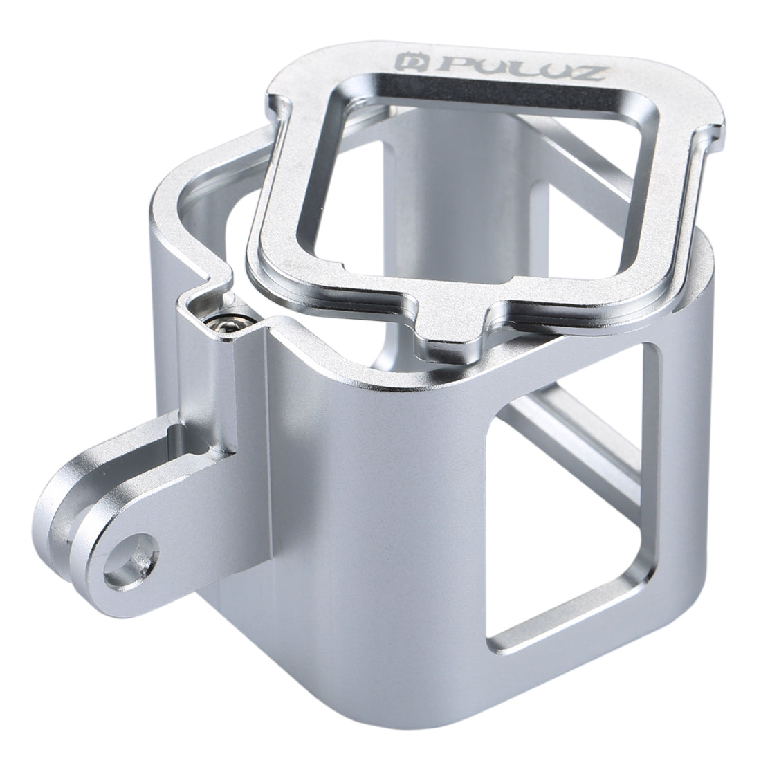 Aluminum Alloy Housing Frame Case for GoPro Hero 4 Session - Silver