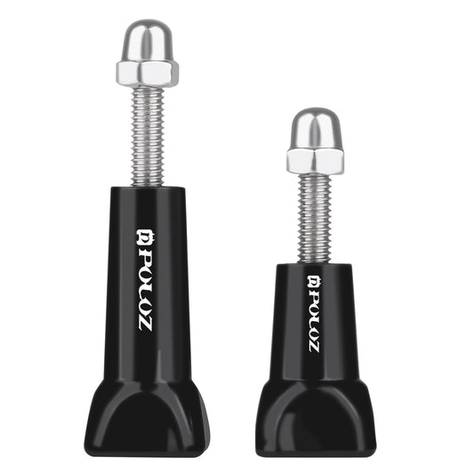 Puluz PU111 Plastic Thumb Knob Standard Long Screw + Short Screw for GoPro - Black
