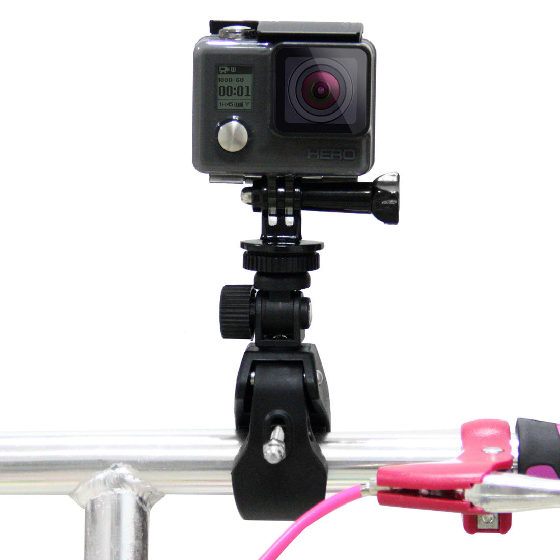 Puluz PU177B Motorcycle Bicycle Handlebar Holder Stand for GoPro Hero 7/6/5, DJI OSMO Action Camera