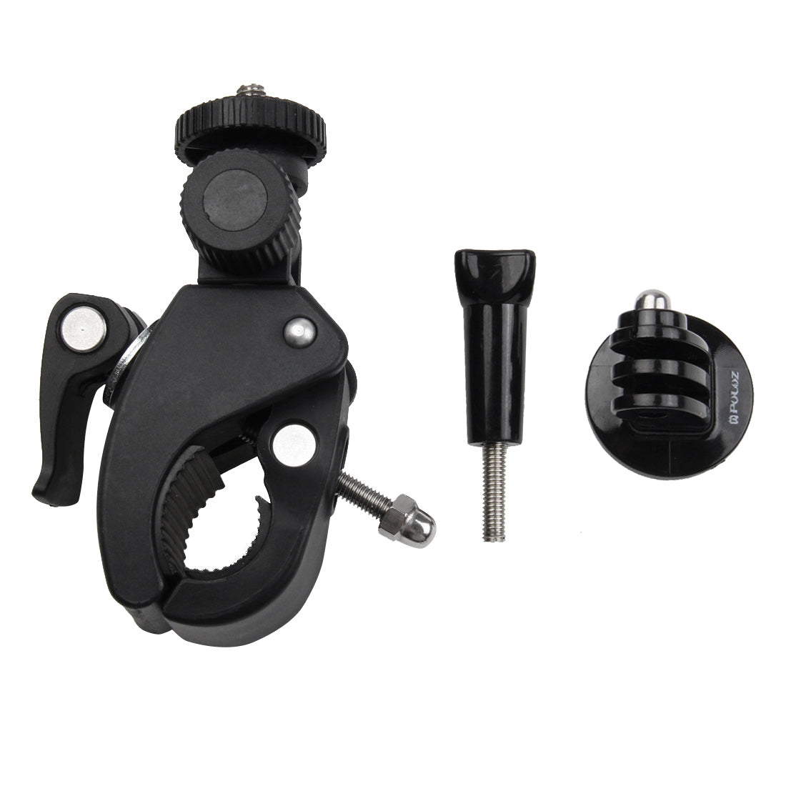 Puluz PU177B Motorcycle Bicycle Handlebar Holder Stand for GoPro Hero 7/6/5, DJI OSMO Action Camera