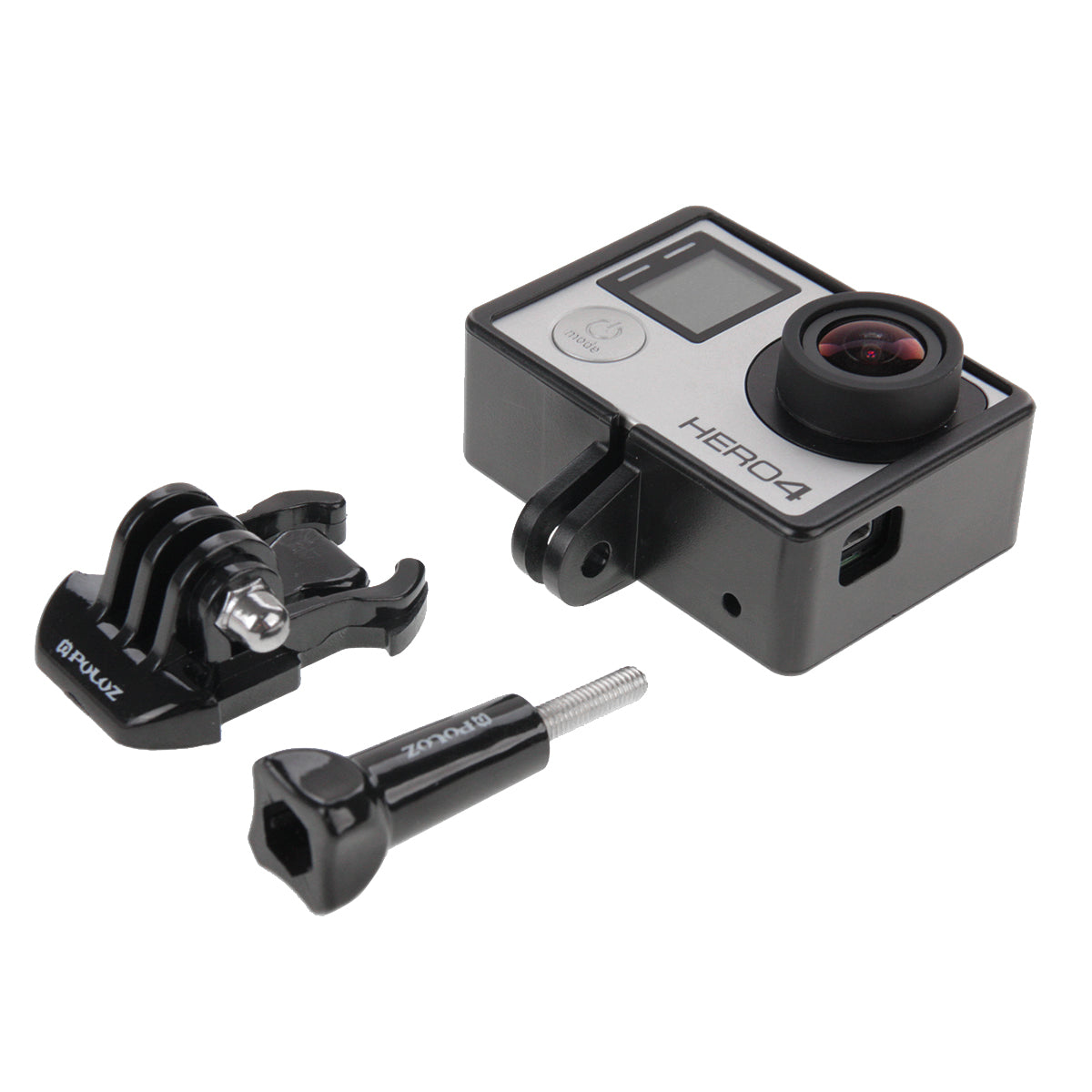 Puluz PU163B Standard Border Frame Mount Protective Housing with Screw for Gopro Hero4/3+/3