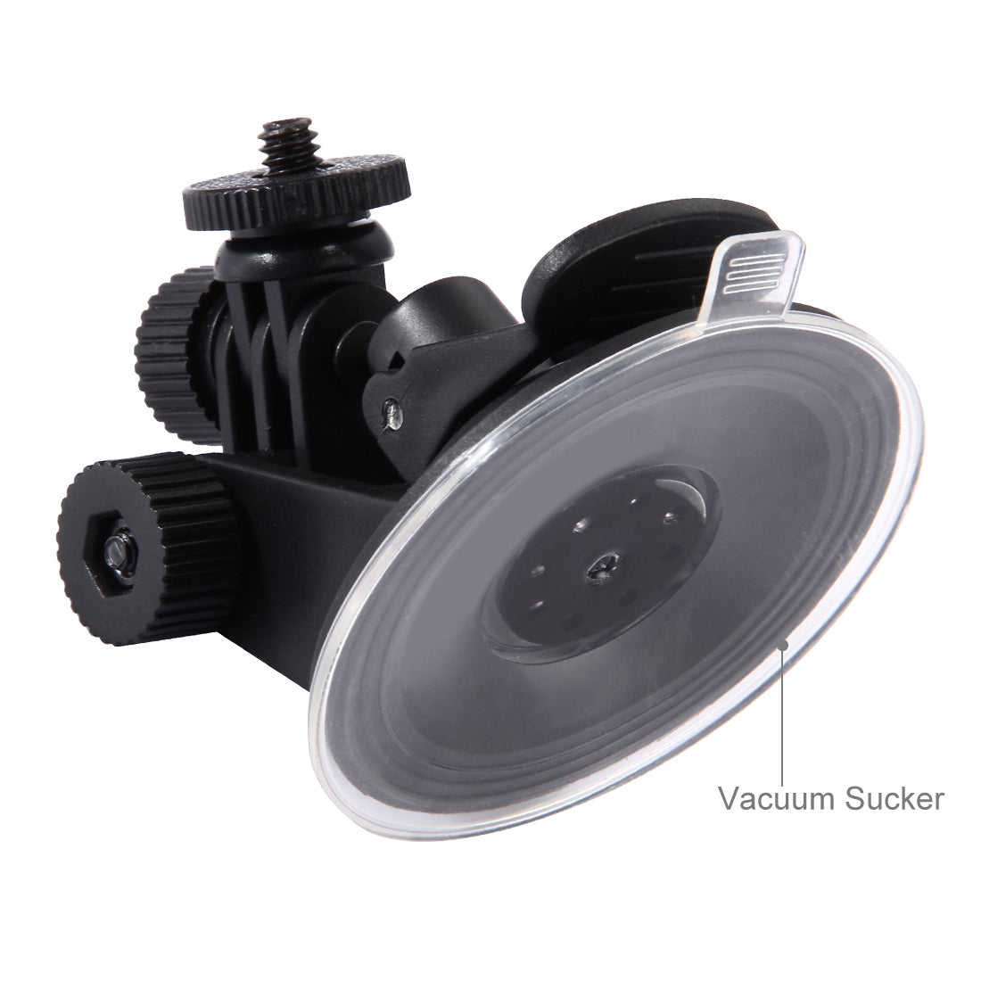 Puluz PU51 Car Suction Cup Mount with Screw Tripod Mount Adapter Storage Bag for GoPro Hero 7/6/5, DJI OSMO Action Camera