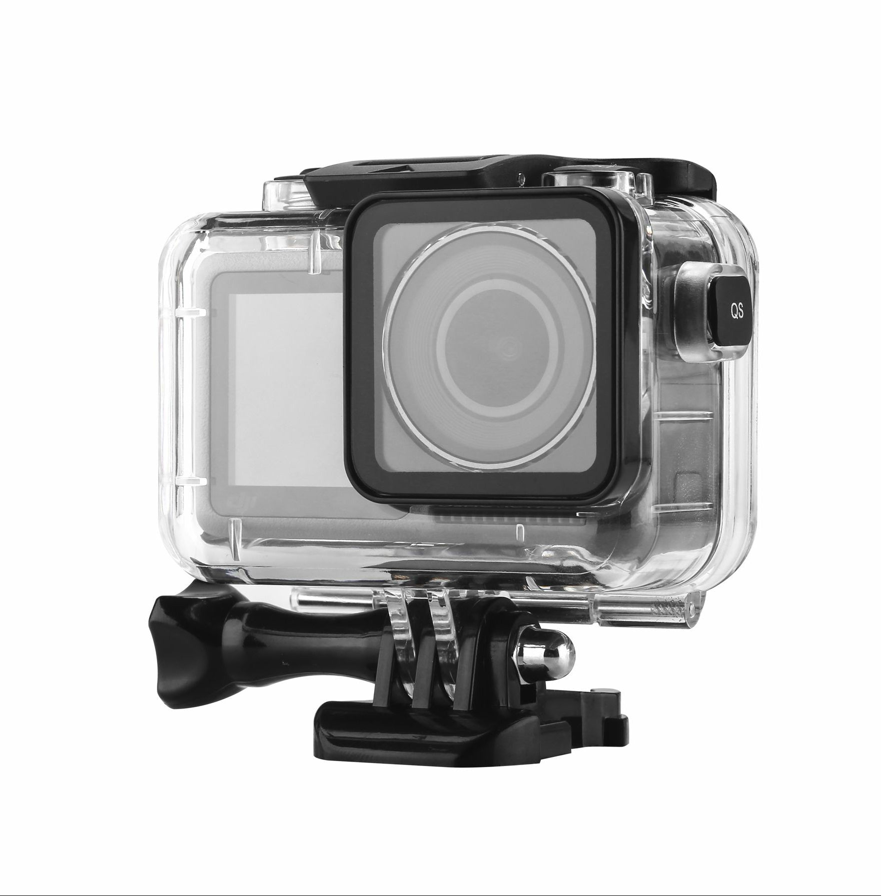 Transparent 61m Waterproof Housing Case Underwater Photography for DJI OSMO Action Camera