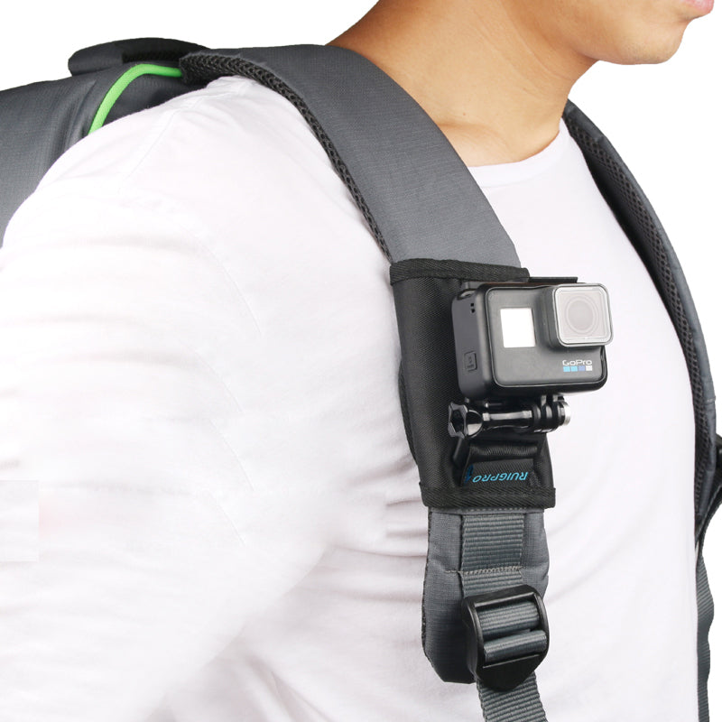 360 Degree Rotation Quick Release Backpack Belt Clip for Gopro Hero 7/6/5/4/3+/Xiaoyi Action Camera