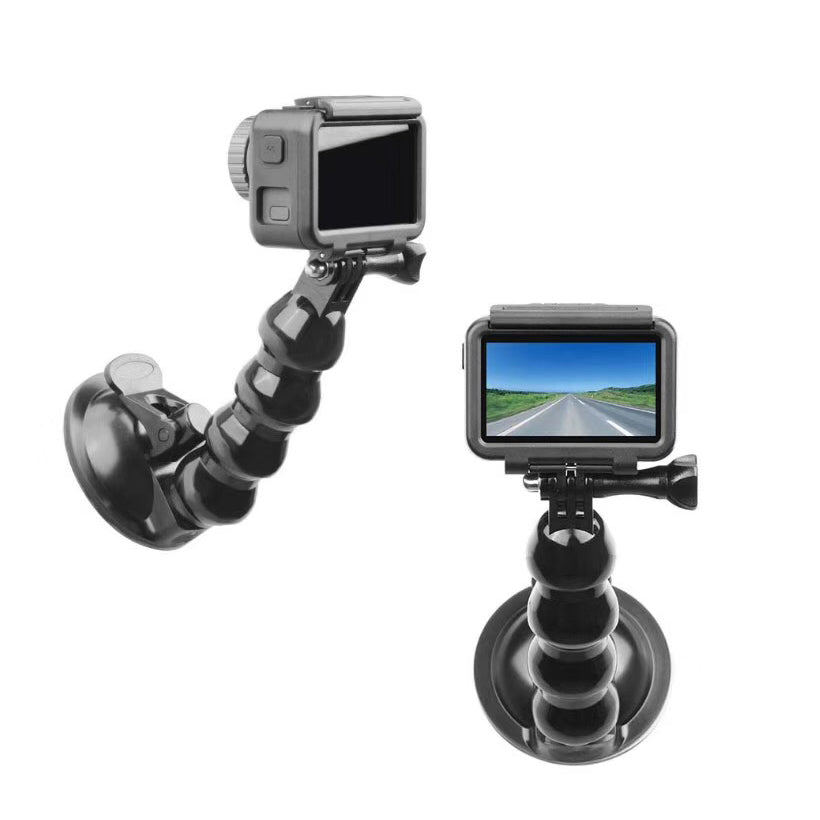 OSMO Snake Arm Suction Cup Car Fix Universal Base for Gopro Xiaoyi Sargo Etc. Sports Camera