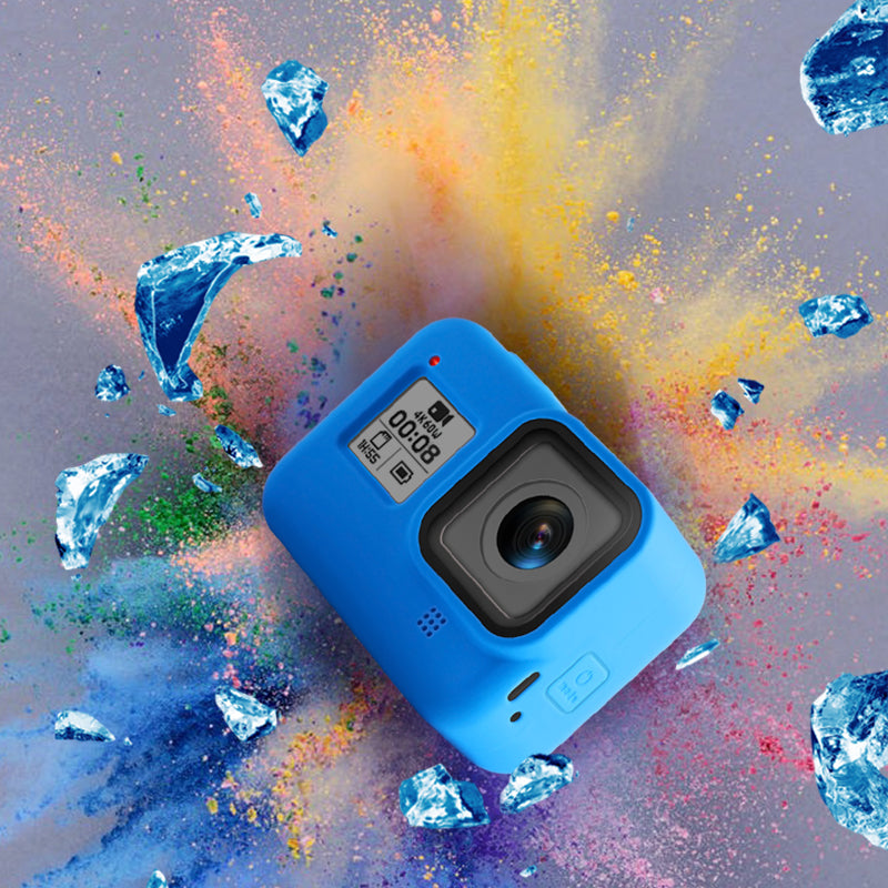 Soft Silicone Protection Case for GoPro Hero 8 - Blue