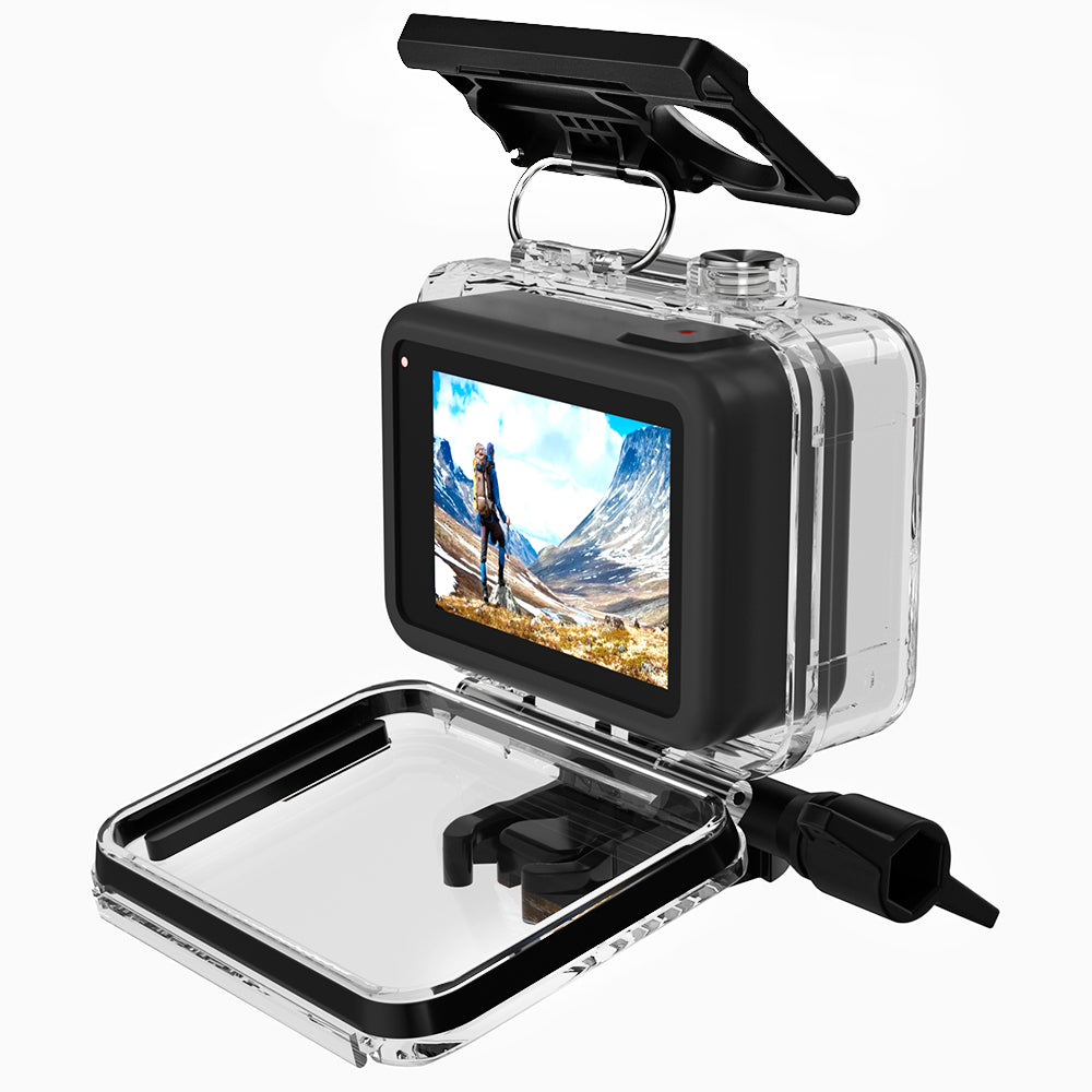 60m Underwater Waterproof Case for GoPro Hero 8 Black Action Camera Protective Housing Cover Shell Frame for GoPro 8 Accessory