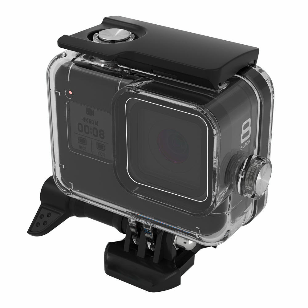 60m Underwater Waterproof Case for GoPro Hero 8 Black Action Camera Protective Housing Cover Shell Frame for GoPro 8 Accessory