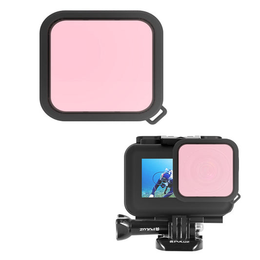 PULUZ Housing Diving Color Lens Filter for DJI Osmo Action - Pink