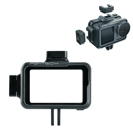 OSMO ACTION Camera Cage Protective Case for DJI Osmo Action Sport Camera Frame Cover Shell Housing Accessories