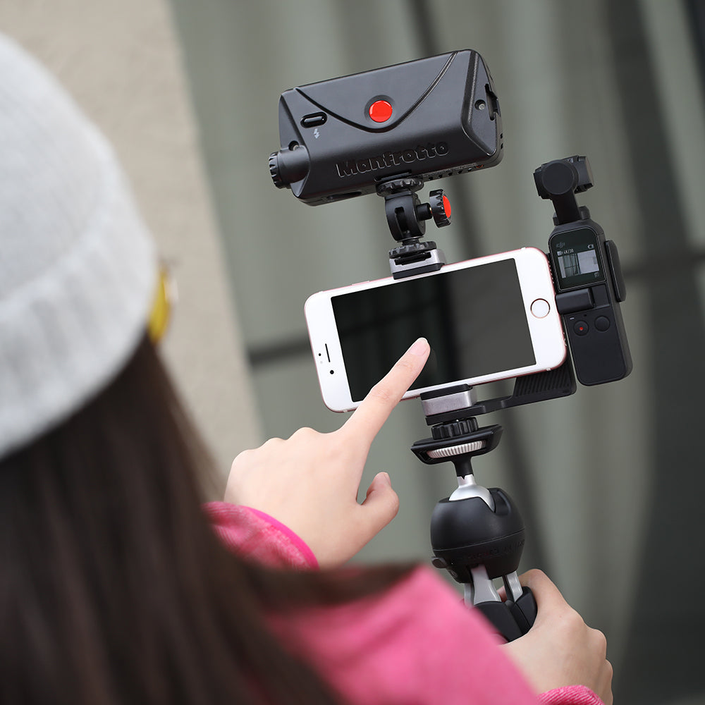 Handheld Fixed Parts Easy Mount Phone Holder Set Camera Bracket Support Non-slip Clamp Clip Multifunction for OSMO Pocket