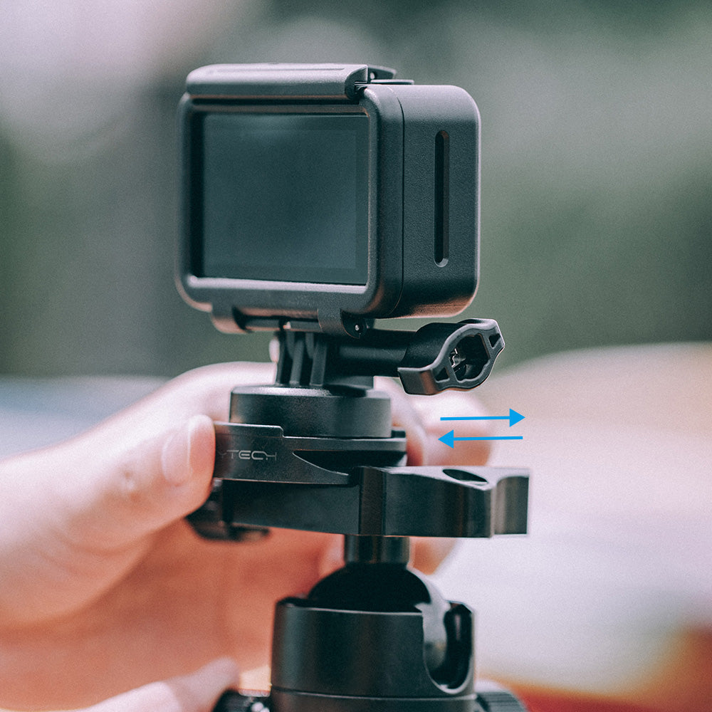 P-11B-023 Metal Tripod Adapter + Mount Bolt Set for DJI Osmo Action Camera